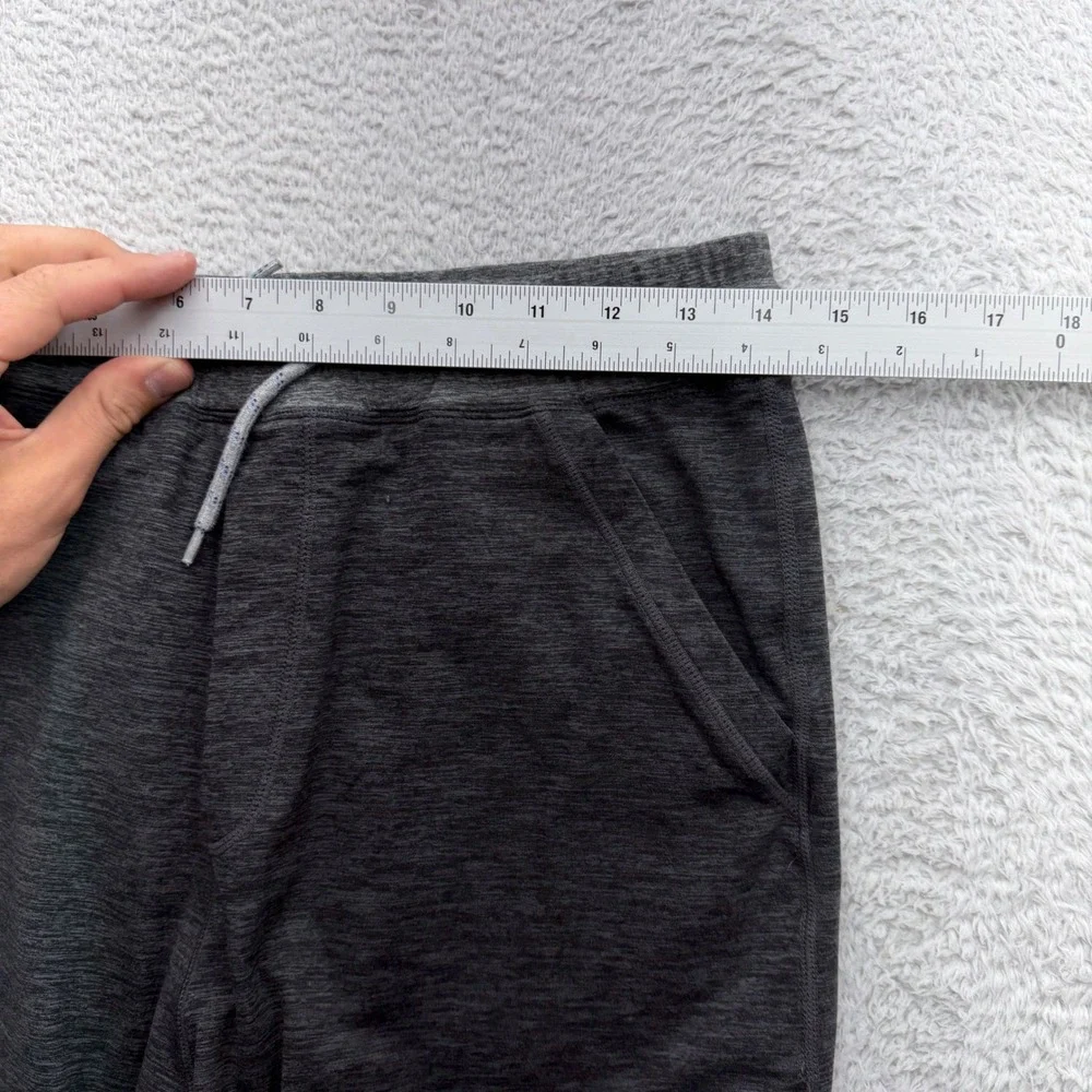 Marine Layer Weekend Sport Mens Small Gray Space Dye Athletic Drawstring Shorts